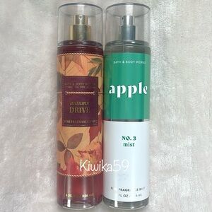 Bath & Body Works Autumn Drive and Apple